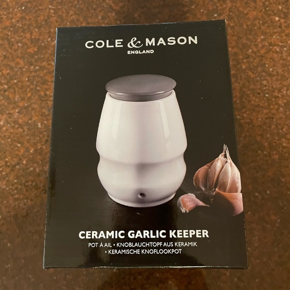 Cole & Mason Ceramic Garlic Keeper NWB - Picture 5 of 5
